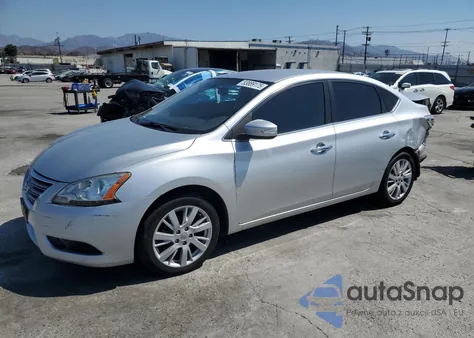 2014 Nissan Sentra S из США, поврежденный, VIN 3N1AB7APXEY340694